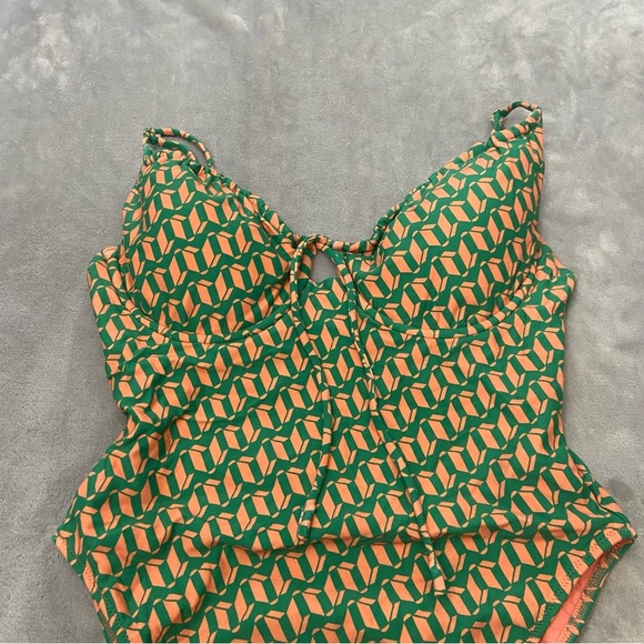 New! Montce Lucy underwire Sleeveless One-Piece Geo 27767 - Picture 9 of 14